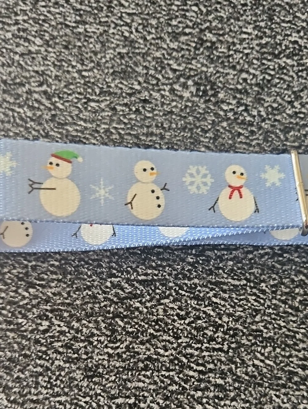Snowman Martindale Dog Collar